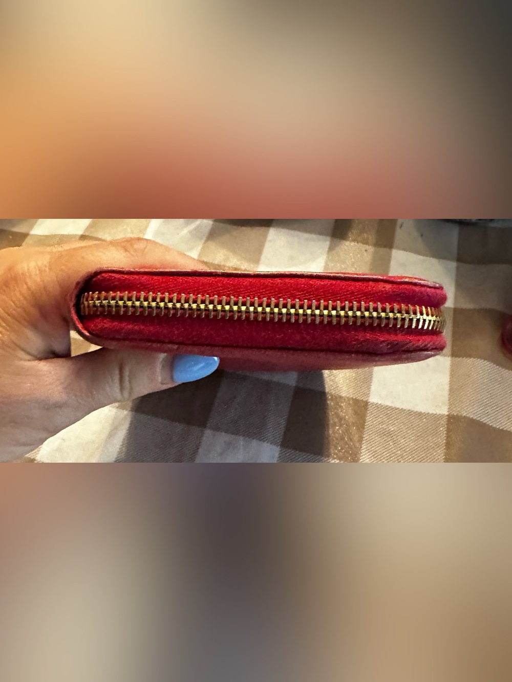 Prada Saffiano Leather Wallet in Peonia Pink - Picture 6 of 10